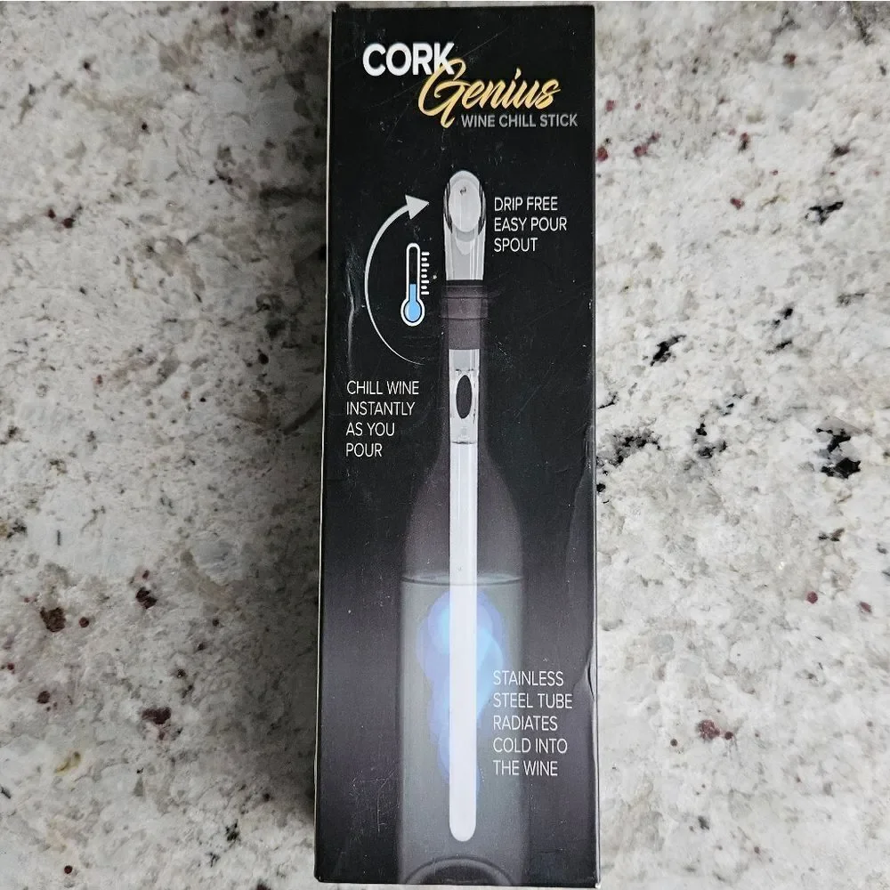 Cork Genius Wine Chill Stick